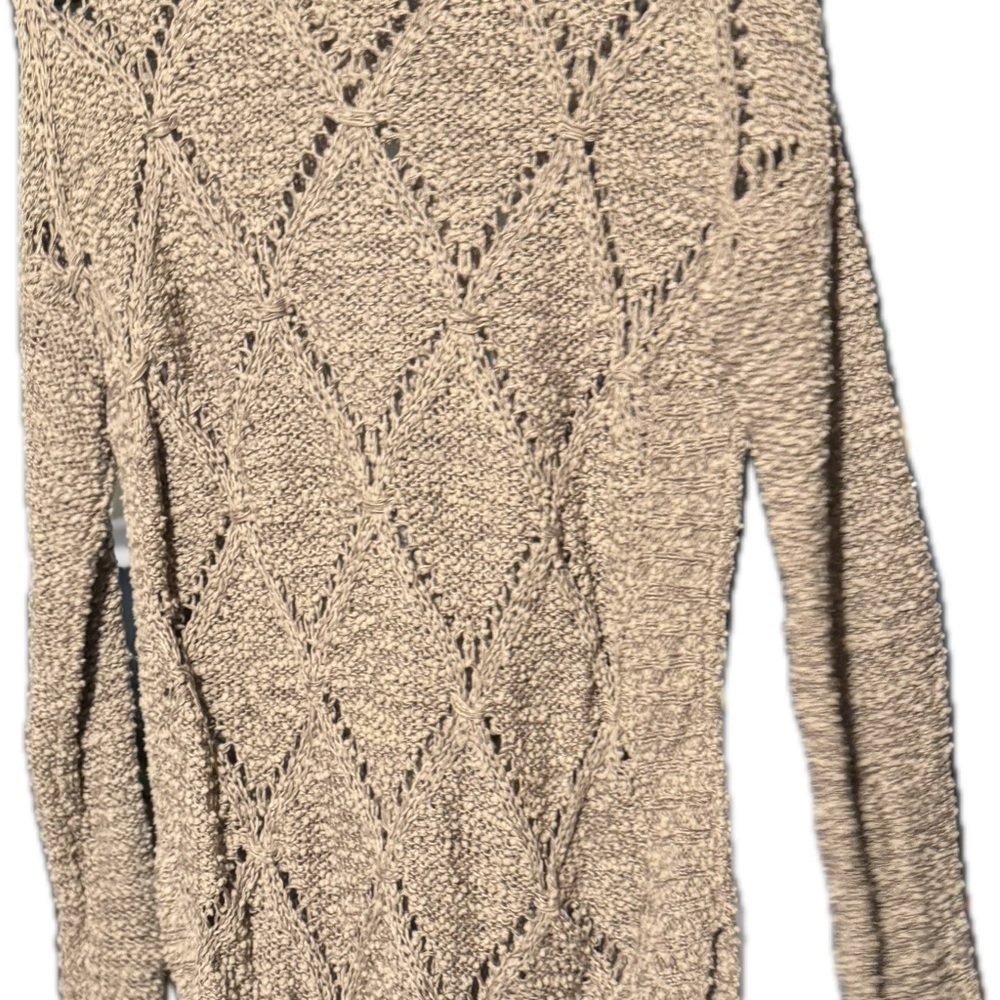Elegant Tan Knit Sweater by Maurice’s